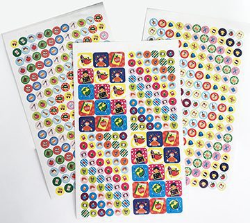 School Stickers - 1000 Pack